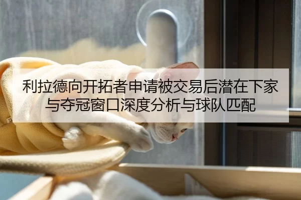 利拉德向开拓者申请被交易后潜在下家与夺冠窗口深度分析与球队匹配